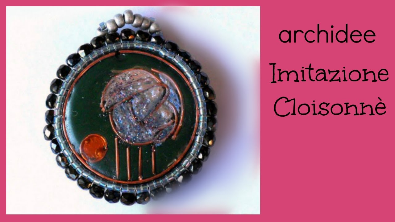 Tutorial | Polymer Clay | Imitazione Cloisonn&egrave; | Vernice Magic Glos di Lisa Pavelka | DIY