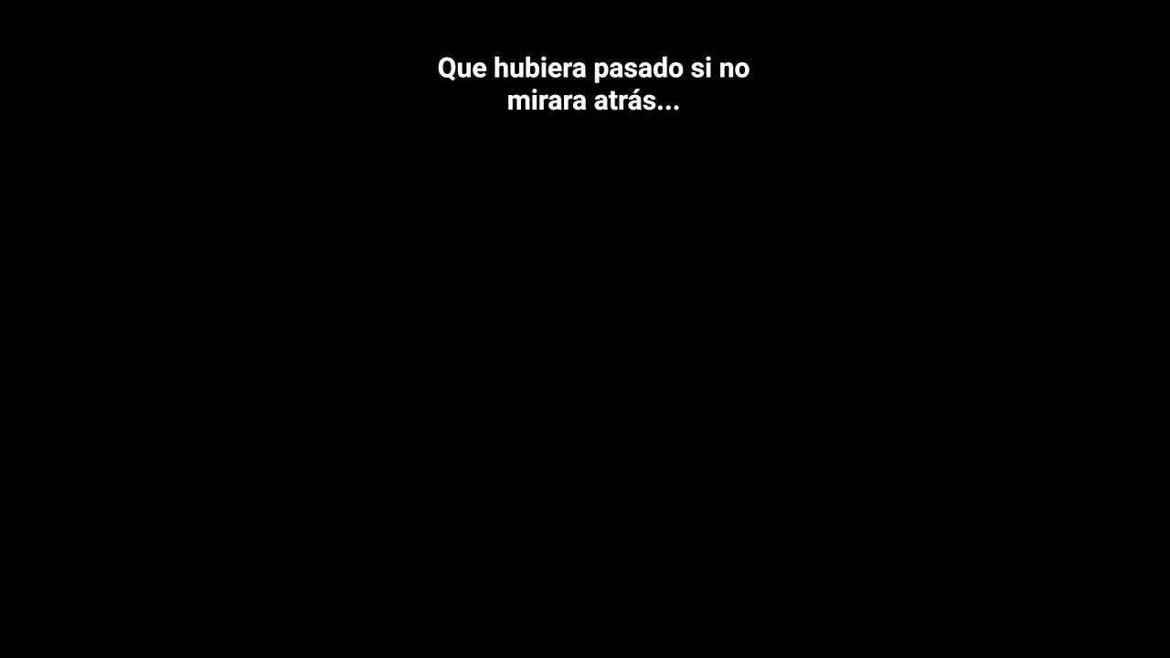 contexto:un día en la noche estaba durmiendo y escuché sonidos entrando en ala habitación y...