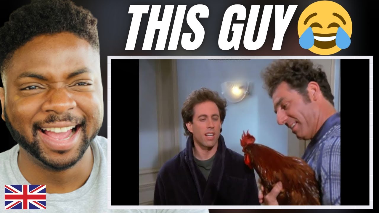 BEST Kramer Moments from Seinfeld - UK Reaction to Iconic American Comedy