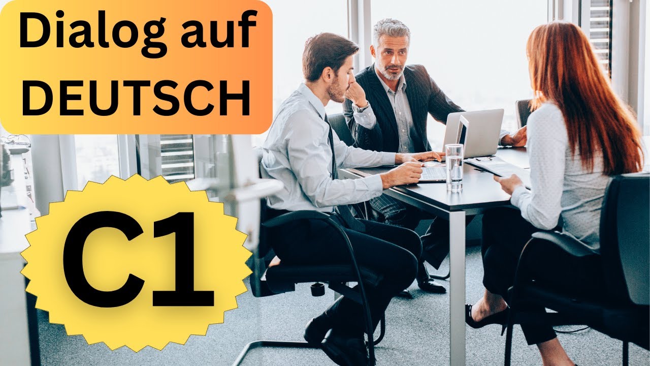 Projektmeeting auf Deutsch | Dialog auf Deutsch C1 | German Dialogue C1 | Business German