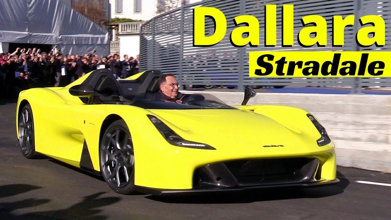 Dallara Stradale - Finally unveiled its first street legal supercar - On the Road World Premiere!
