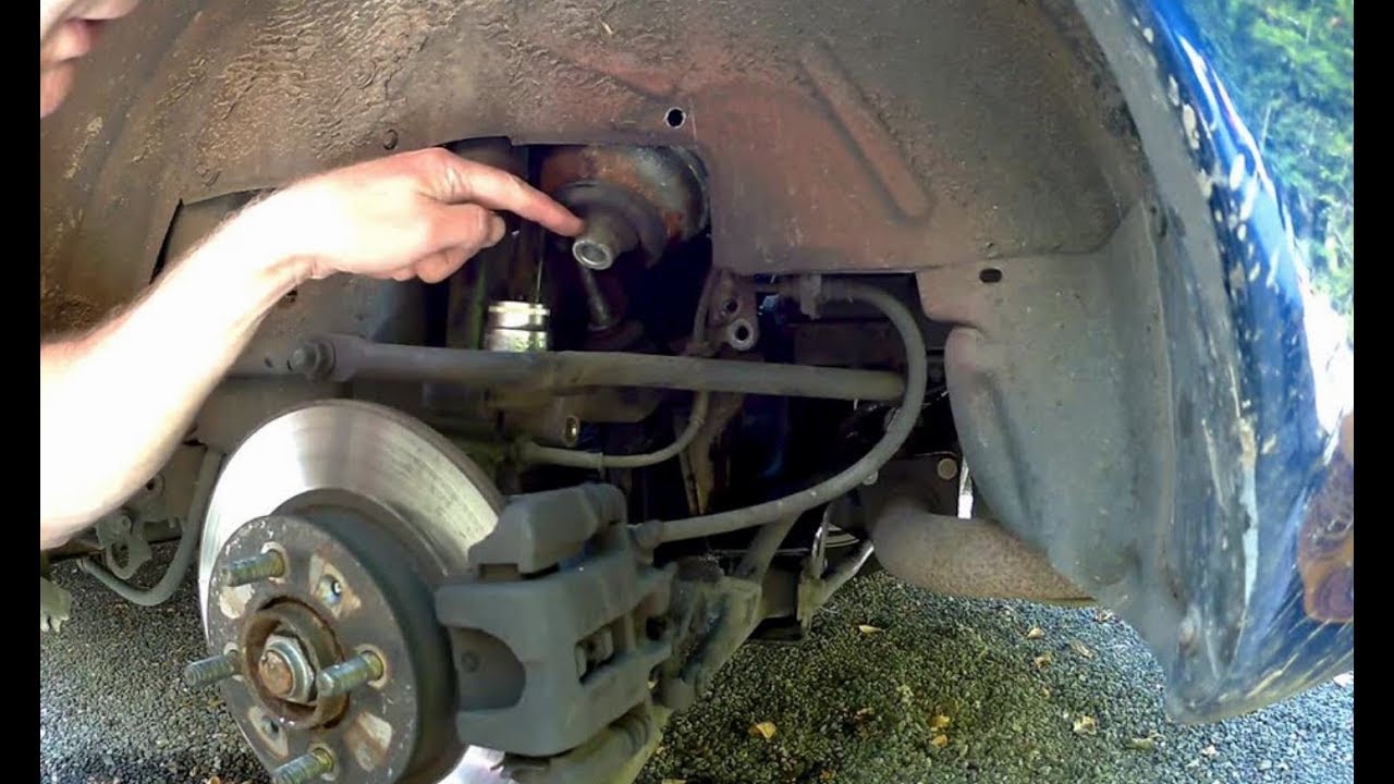 MGF rear sphere change replacement DIY guide