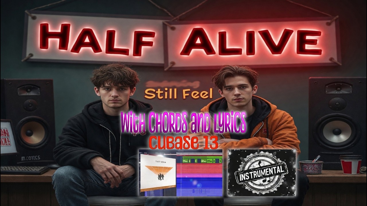 Half•Alive – Still Feel. (Instrumental Remake on Cubase | With Chords/lyrics)