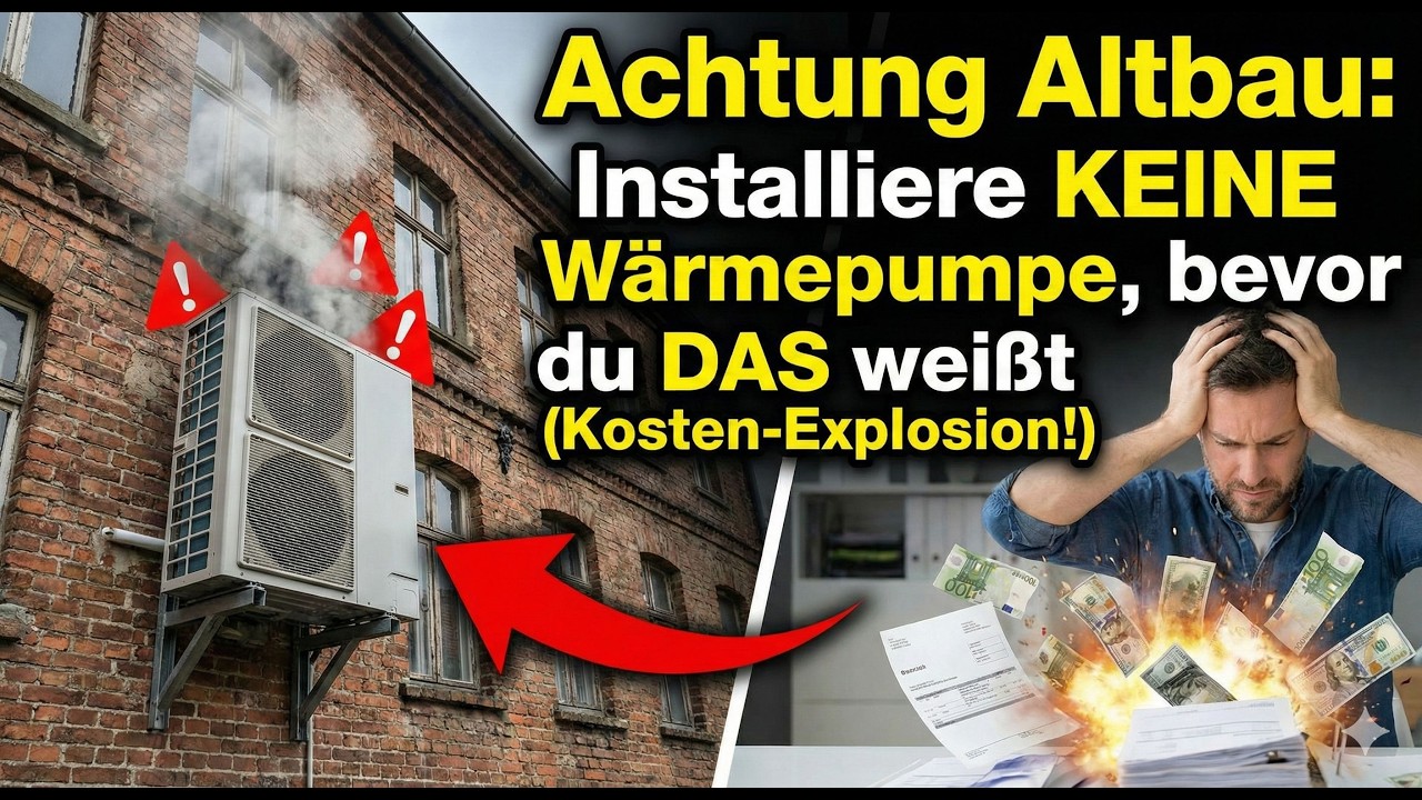 Wärmepumpen-Falle 2026: Warum dein Haus mit dieser Heizung wertlos wird!