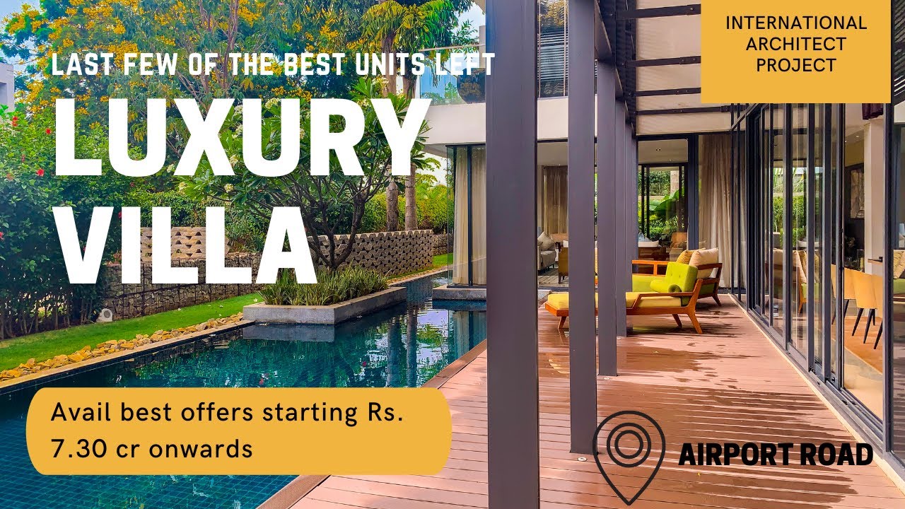 Luxurious ready Villas| Airport road| 3 units per acre | 7259269858
