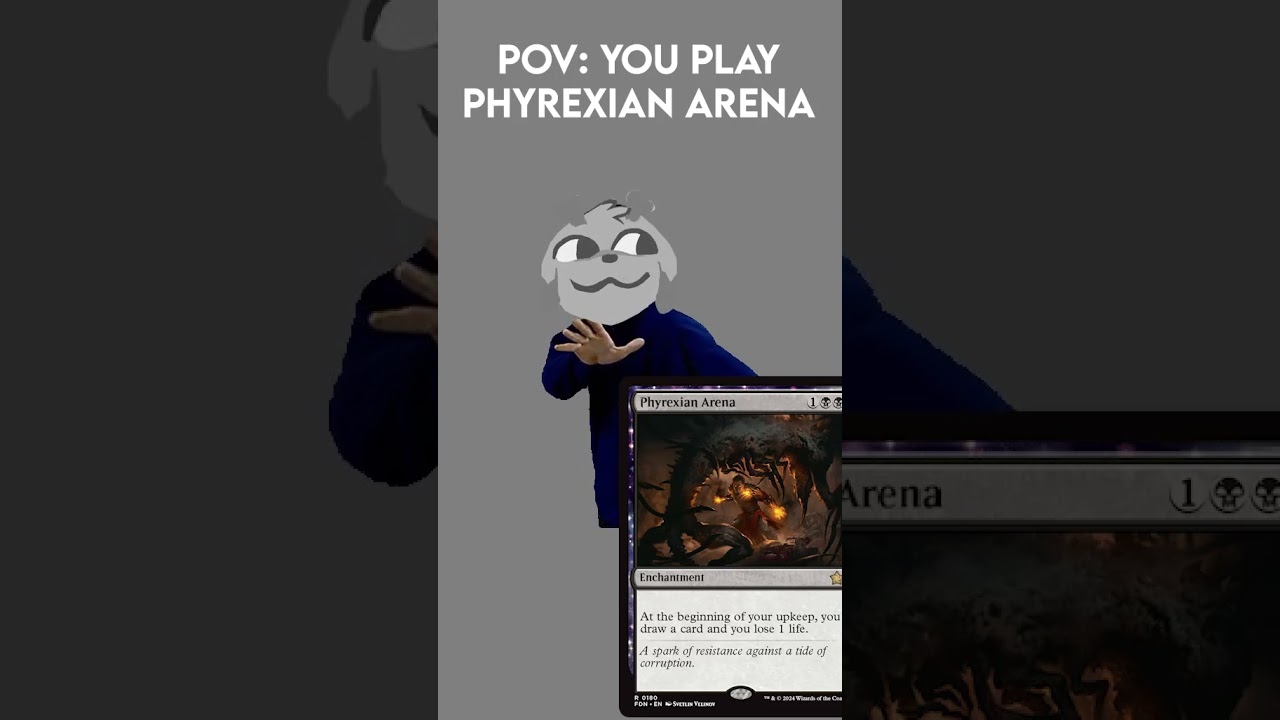 Phyrexian Arena #mtg #commander #edh
