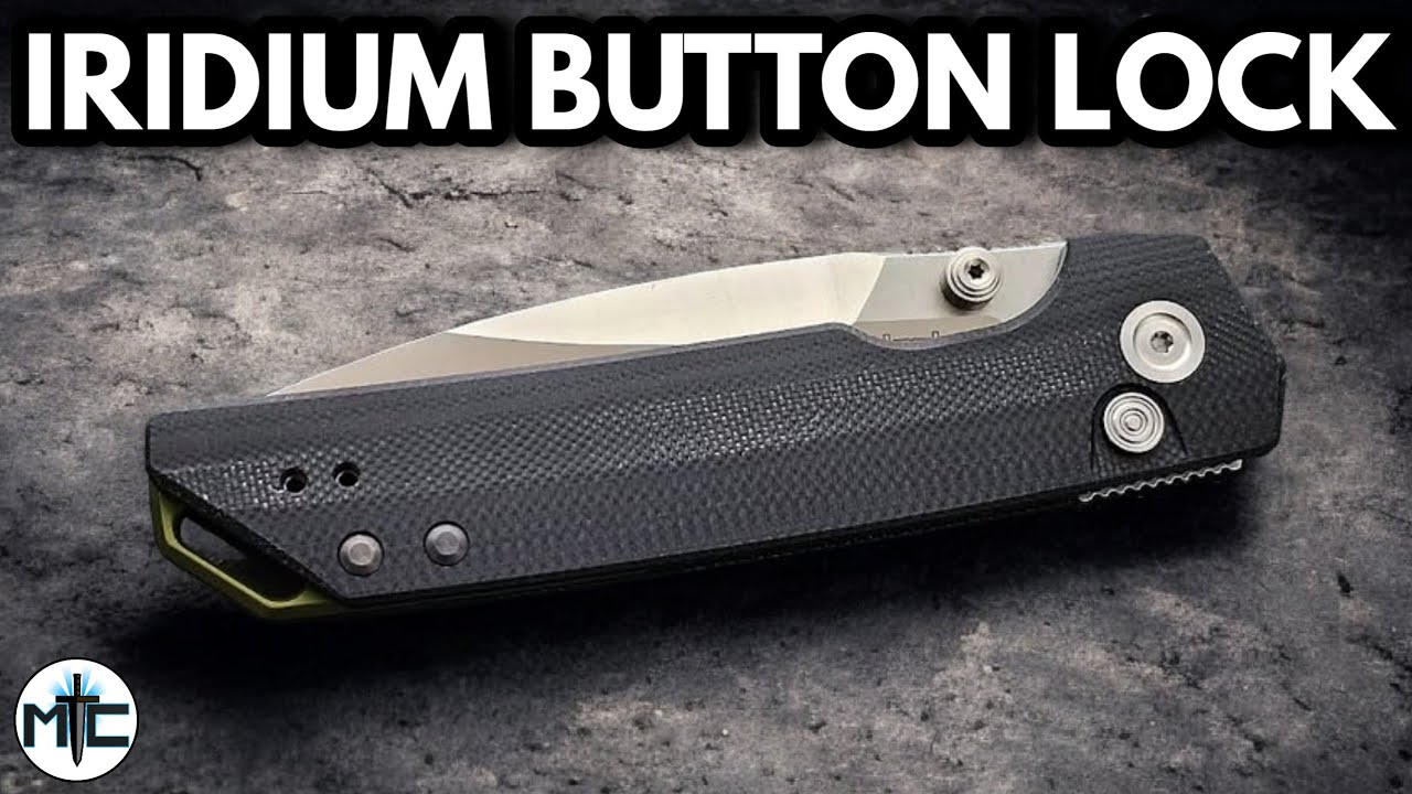 Very Confusing - Kershaw Iridium Button Lock Folding Knife - Overview and Review 