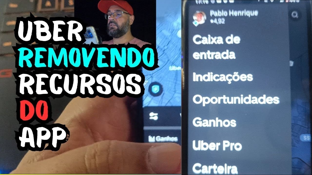 Filtro de solicitação de adolescentes? Pagar na próxima? Uber removendo recursos do app.