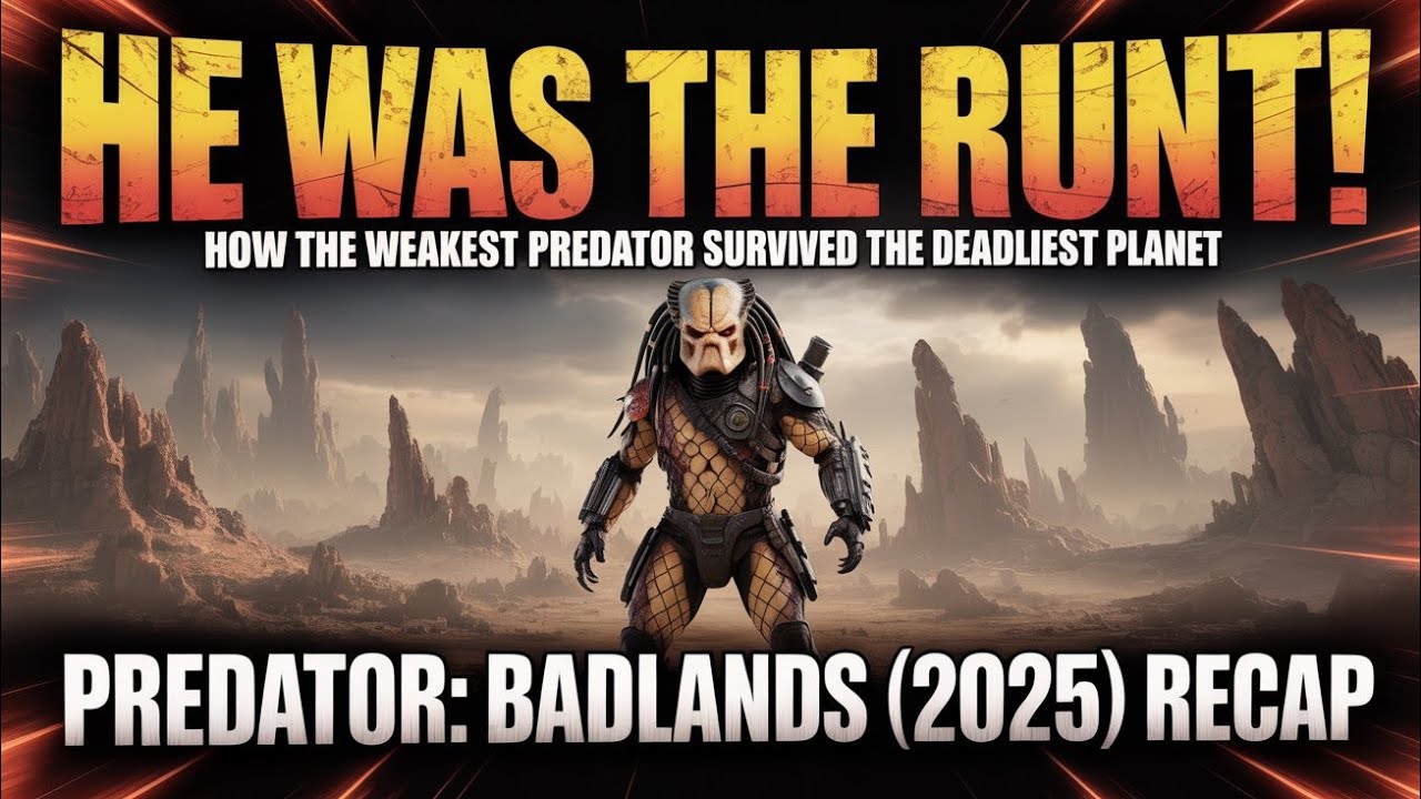 HE WAS THE RUNT! How the Weakest Predator Survived  – Predator: Badlands (2025) Recap
