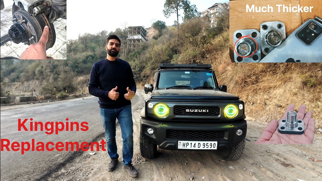Jimny Kingpins And Wobbling Problems | Replace these immediately |@Roads Of The Mountains