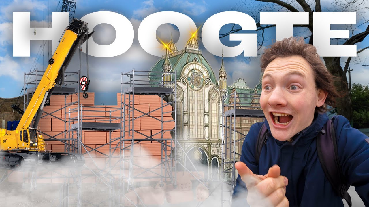 EFTELING GRAND HOTEL GAAT DE LUCHT IN! 🏗️ | Bart Baan