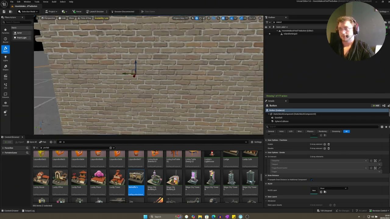 How to Make a Find the Button Map in Fortnite UEFN (Beginner Tutorial)