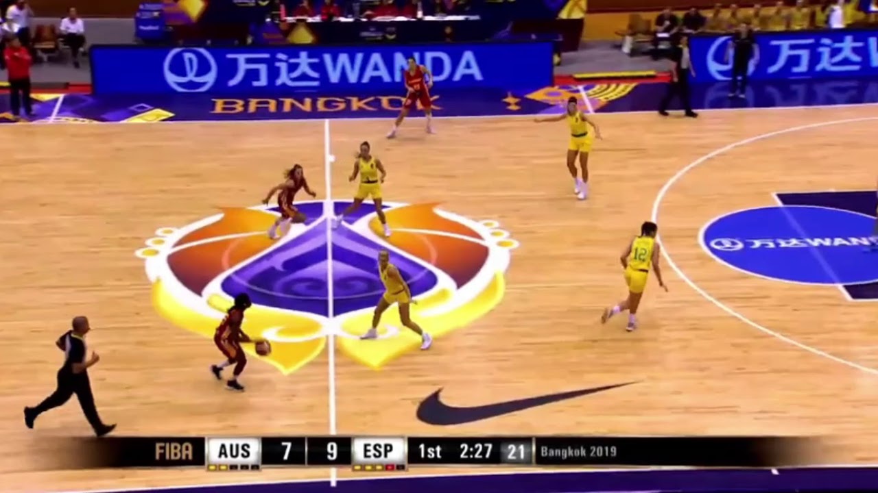 [Zona]Defensa Press Zona 3-2 | AusU19 vs EspU19 | #Fibau19 |