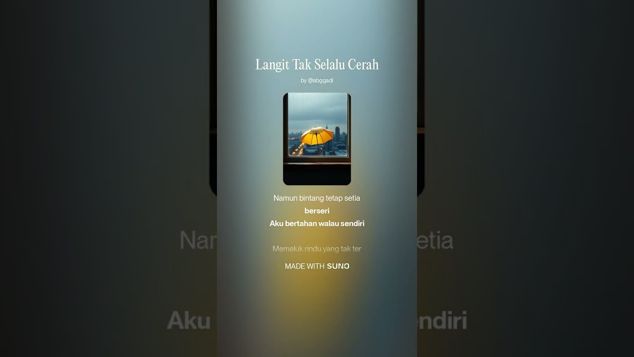 Langit Tak Selalu Cerah