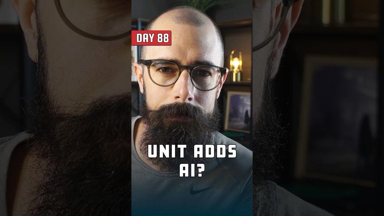 Day 88: Have You Tried Unity’s New AI? 