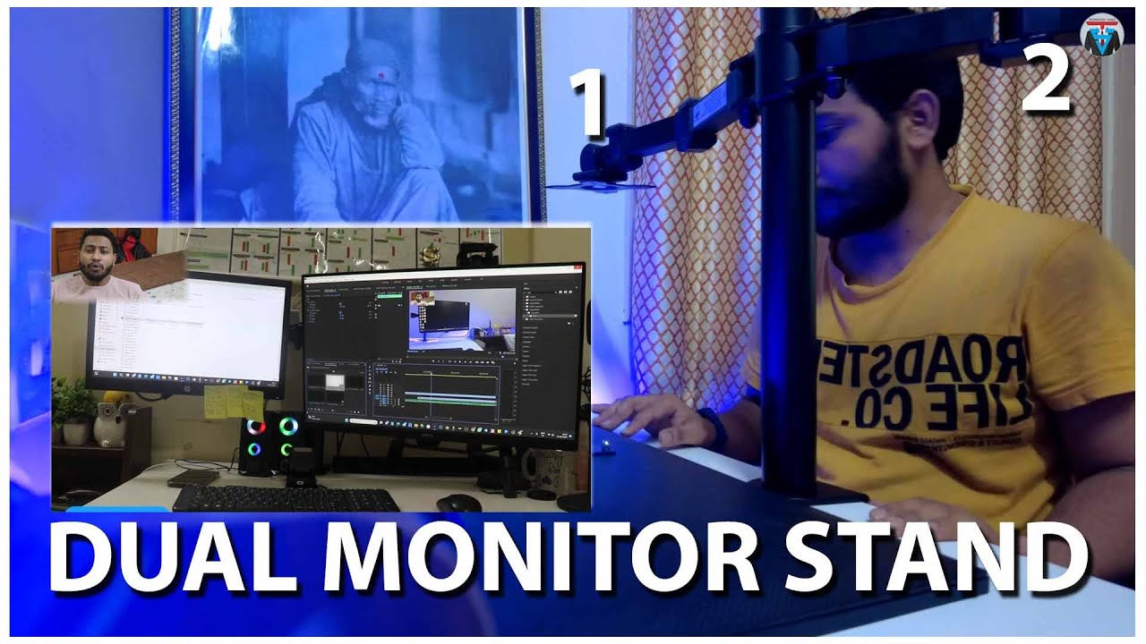Dual Monitor Stand Amazon Basic Kya Bawal Chiz hai