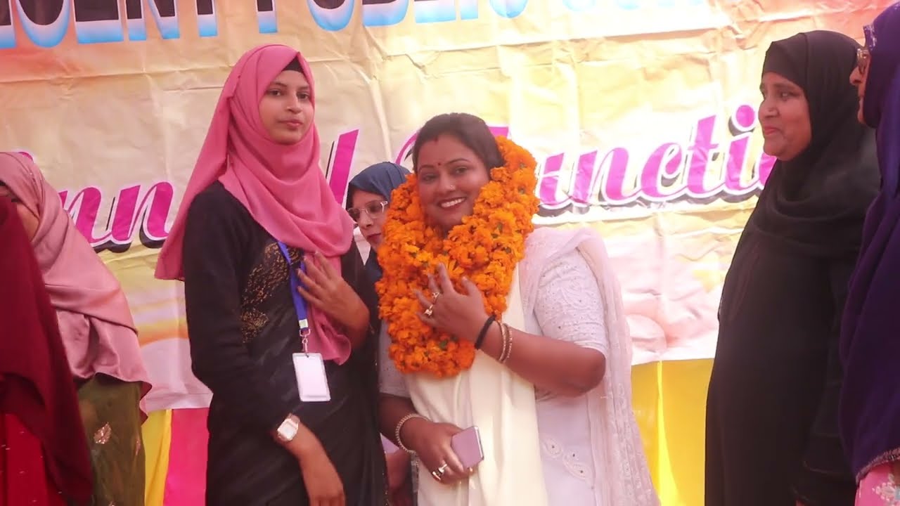Honourable Rajbala Rawat welcomed at DECENT PUBLIC SCHOOL