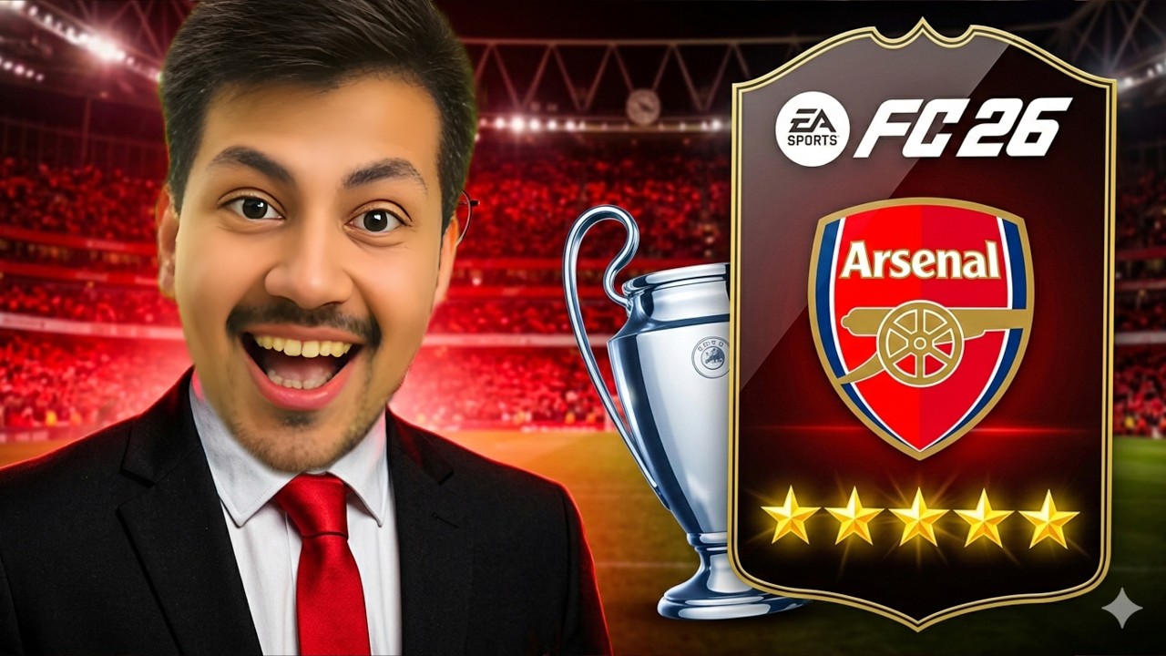 🚨 Can I Win The 1st Ever UCL for Arsenal 🤔 EA FC Manager Mode LIVE🔥