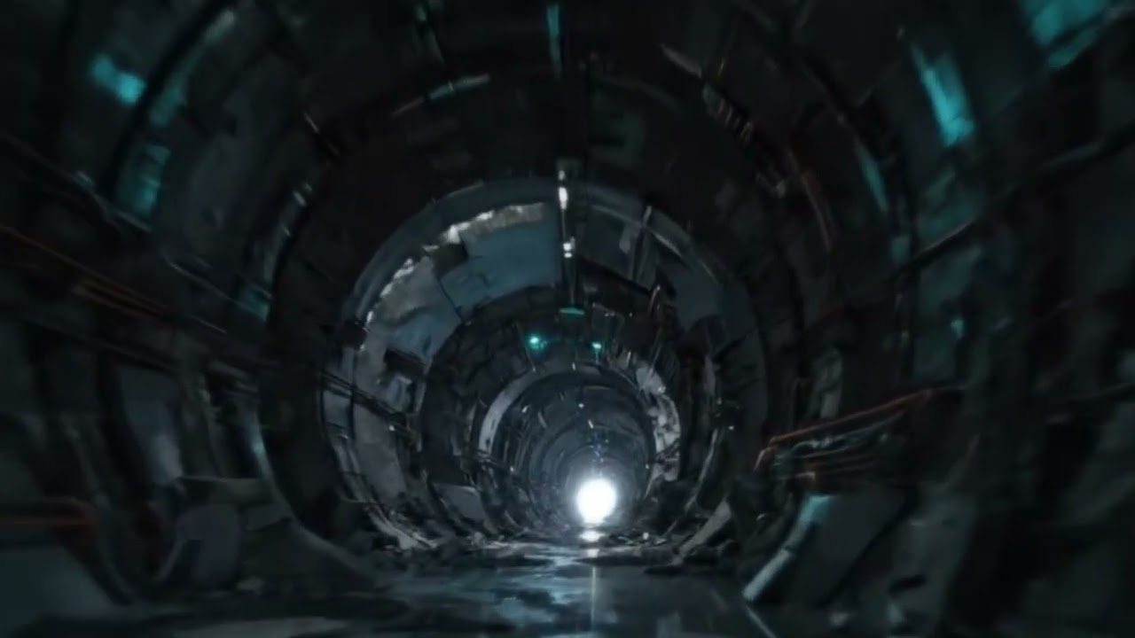 Dohopa - Tunnel Pulse (Full MV LOOP) | Horizontal 16:9 | Infinite Loop Ambient