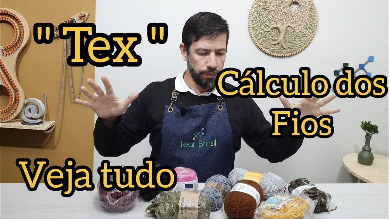 Tex dos fios - Aprendendo a metragem o peso e o tex de seu pedaço de novelo