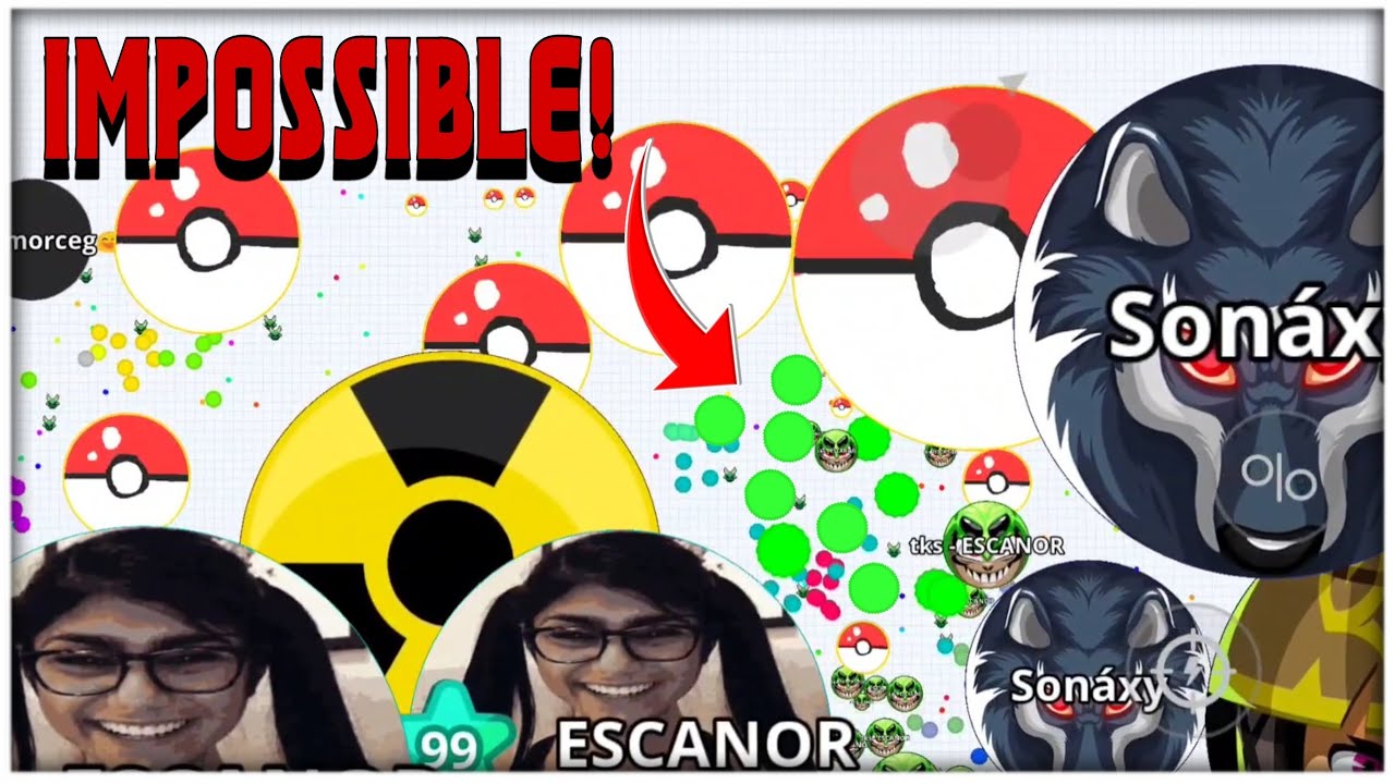 🫡NEVER GIVE UP ON GAMEPLAY - Agar.io