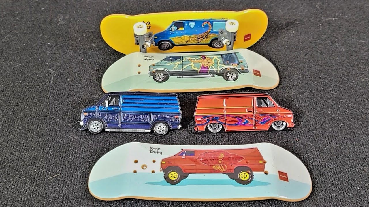 Van Skateboard Decks & Pins