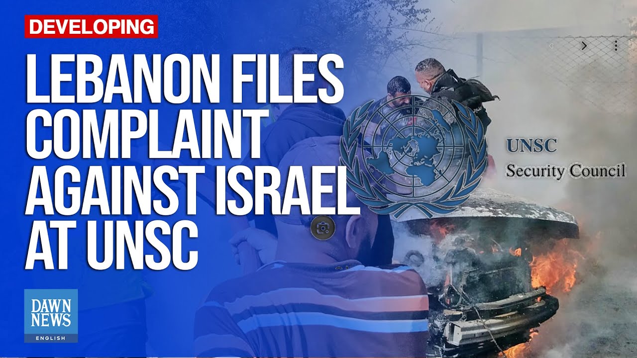 Beirut Files UNSC Complaint Against 'Israel' For Civil Defense Killing | Dawn News English