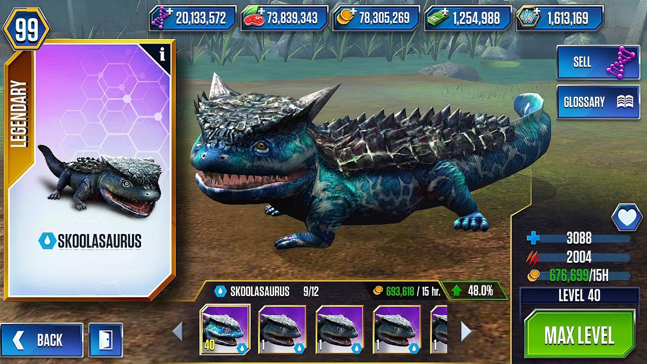 WHY SKOOLASAURUS DNA is Your Next PRIORITY? | JURASSIC WORLD The GAME