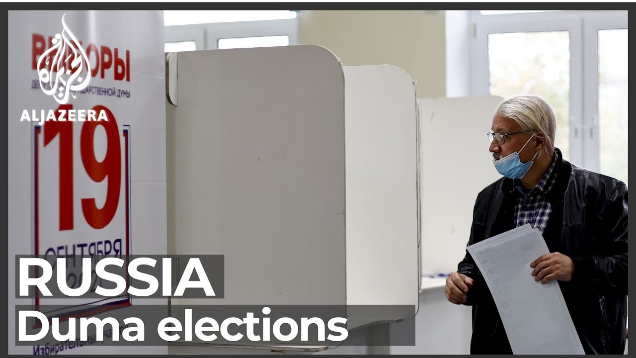 Russia Duma elections: People vote to elect parliamentary representatives