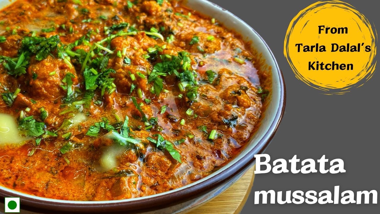 Batata Musallam | Quick Recipe | Tarla Dalal's recipe inspired