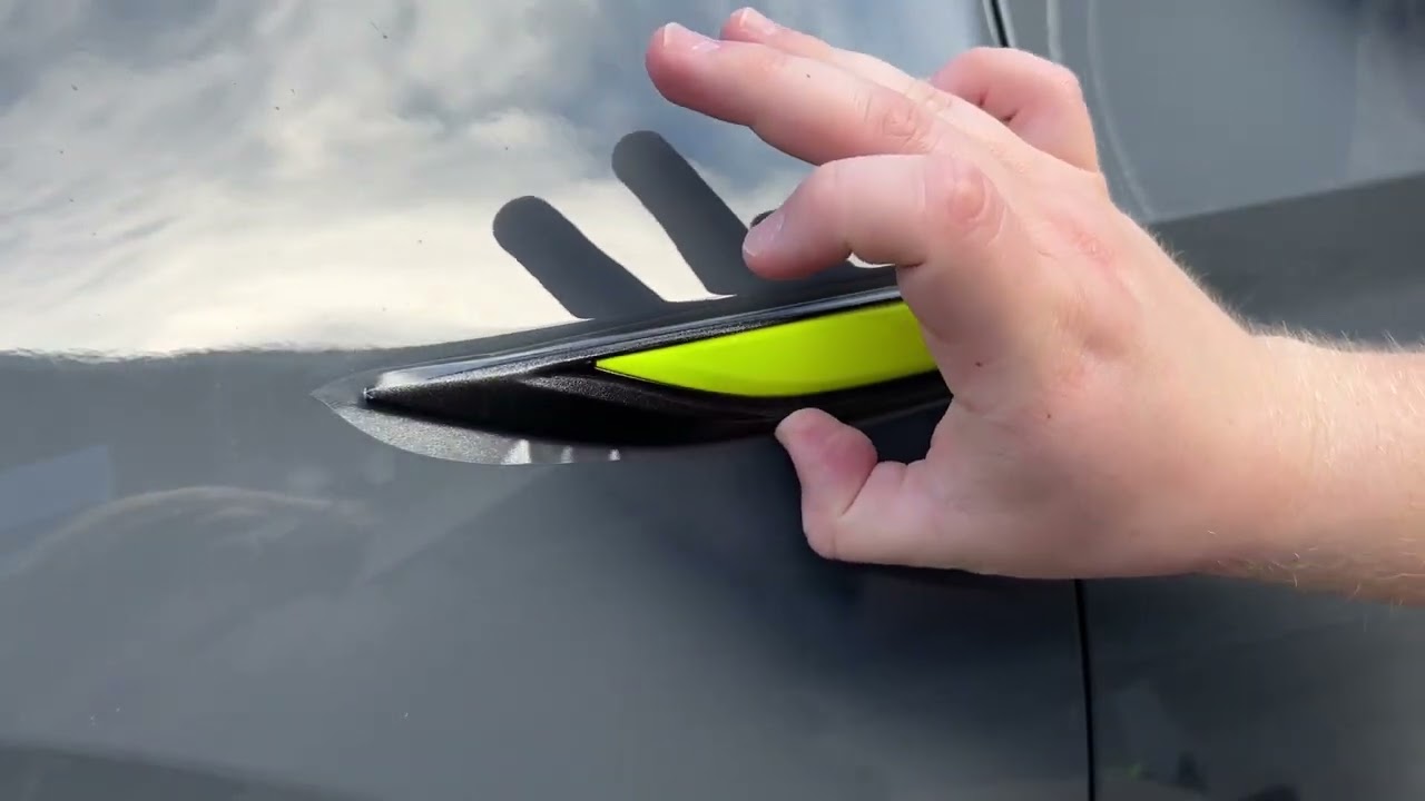 2019+ VW Jetta Side Blade Chrome Delete Installation