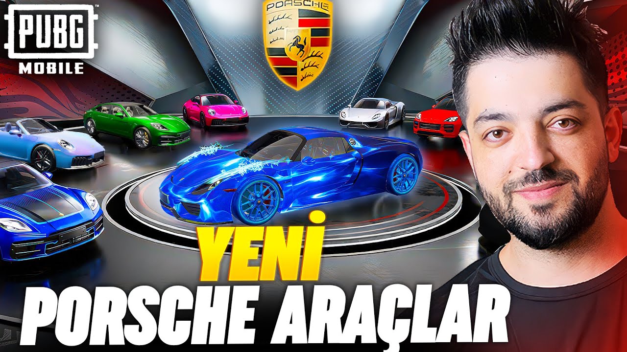 YENİ PORSCHE ARAÇLARI GELDİ ! EFSANE ARAÇLAR İLE ARAÇ FIGHT PUBG Mobile