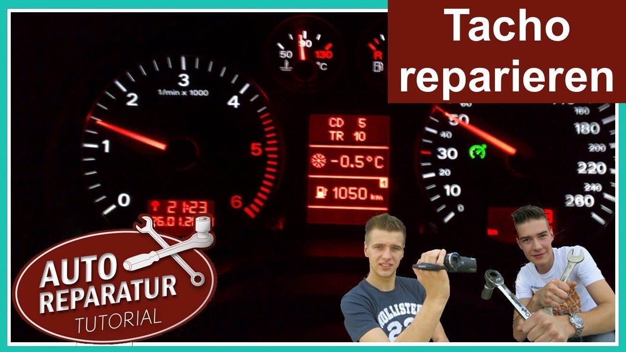 Defekten Tacho reparieren | AUDI VW etc. Magneti Marelli Jaeger Schrittmotor wechseln | DIY Tutorial