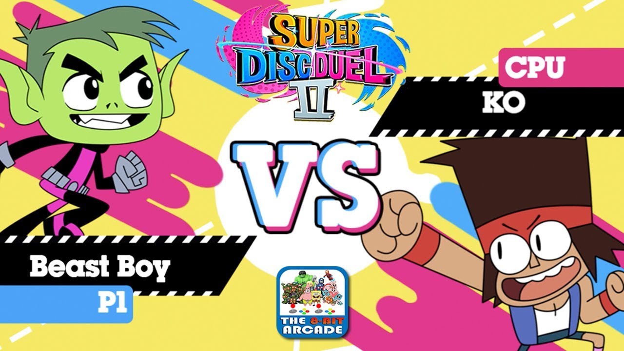 Gumball: Super Disc Duel 2 - Beast Boy and K.O. go Claw-to-Toe (CN Games)