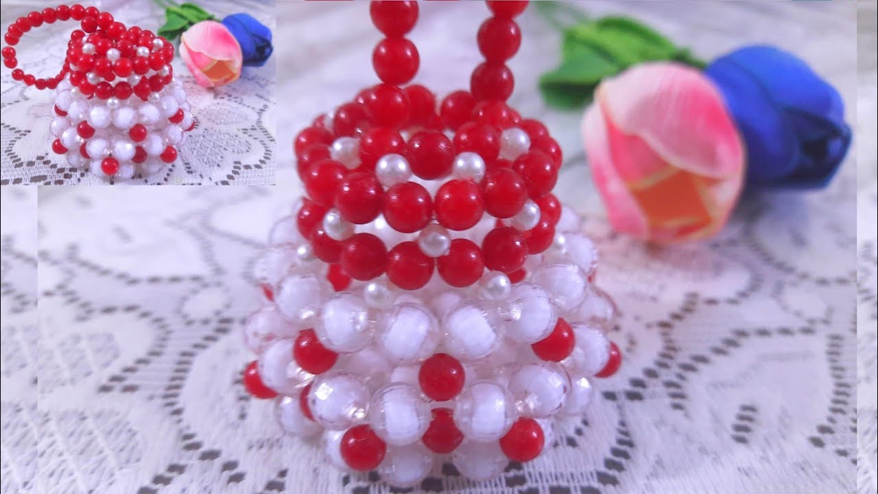   beaded potuly bag/ঈদ ইস্পেশাল নতুন ডিজাইনের পুতুলি বেগ/haw to made beaded keychain/unick hand bag 
