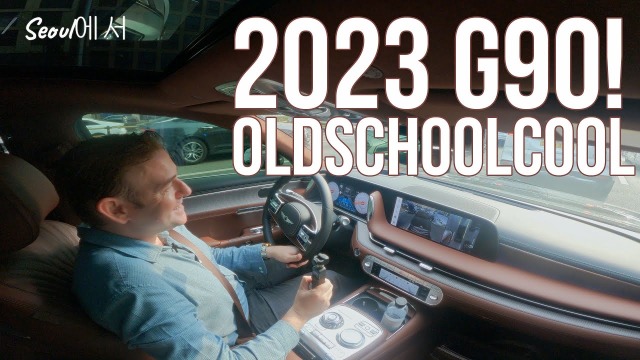 2023 G90! An ultra cusshy luxo cruiser!
