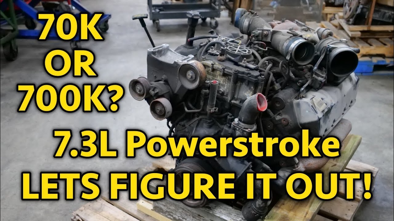 70 тыс. или 700 тыс.? Разница в пробеге Ford 7.3 Powerstroke. Сколько миль на самом деле у этого ...