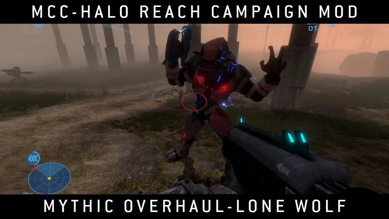 Halo MCC: Halo Reach Campaign Mod - Mythic Overhaul Campaign Lone Wolf