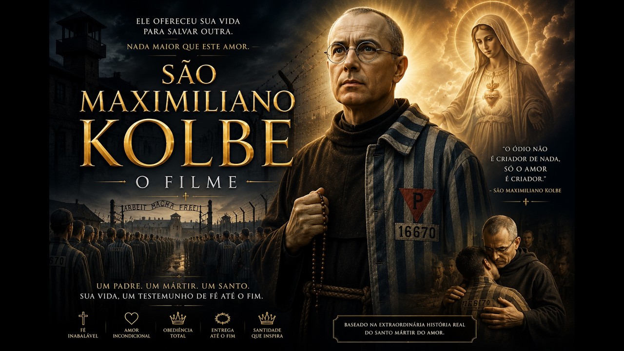 🎥 São Maximiliano Kolbe -  O Filme 🎥