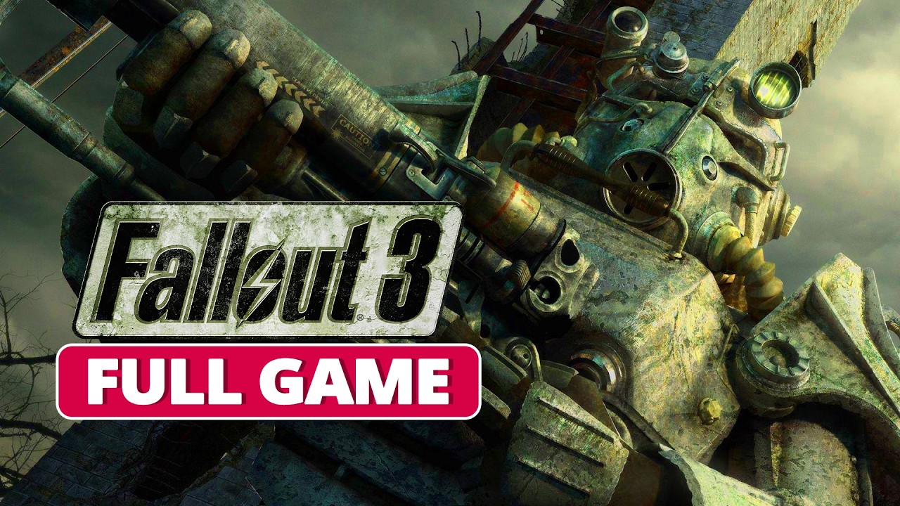 Fallout 3 | Full Gameplay Walkthrough (PC 4K60FPS) No Commentary