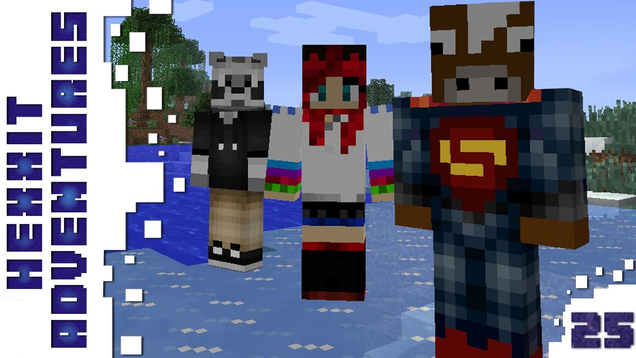 Minecraft Hexxit Adventures #25 - Hová tűnt a boss !? /w DoggyAndi /w Ádám