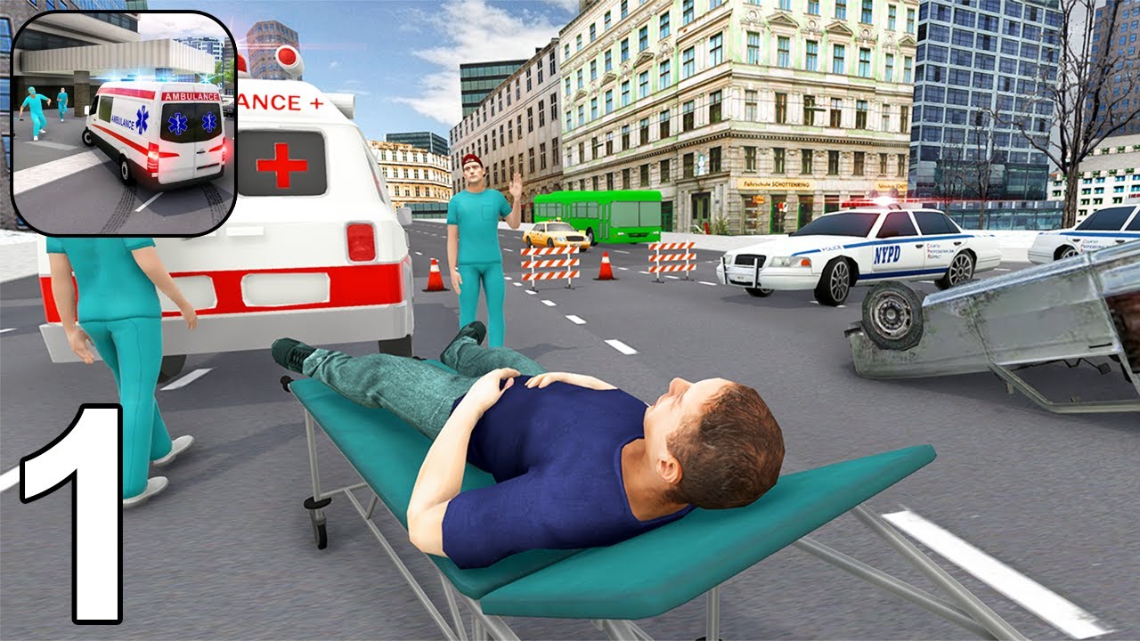 Ambulance Simulator Car Driver (By Game Pickle) Android Gameplay - Part 1