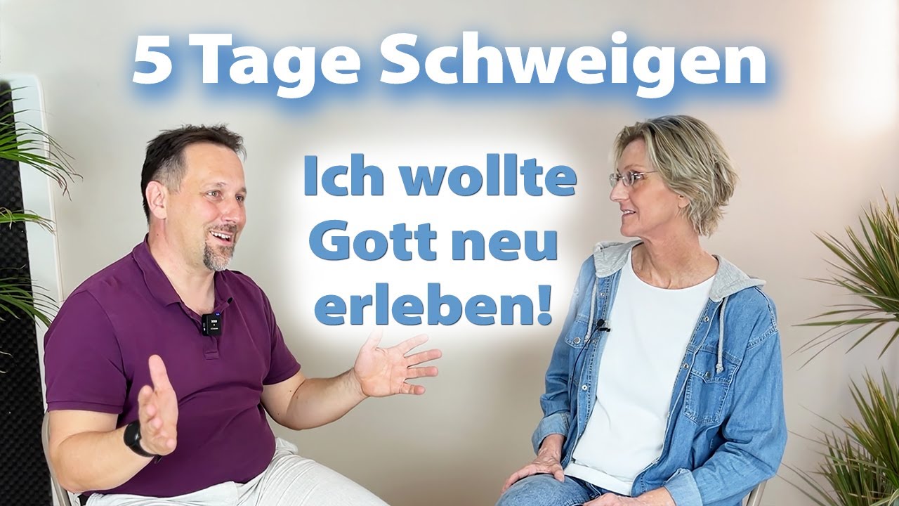 „Gott hat auf ERSTAUNLICHE Weise zu mir gesprochen“ | Schweige-Retreat bei Karin Ebert