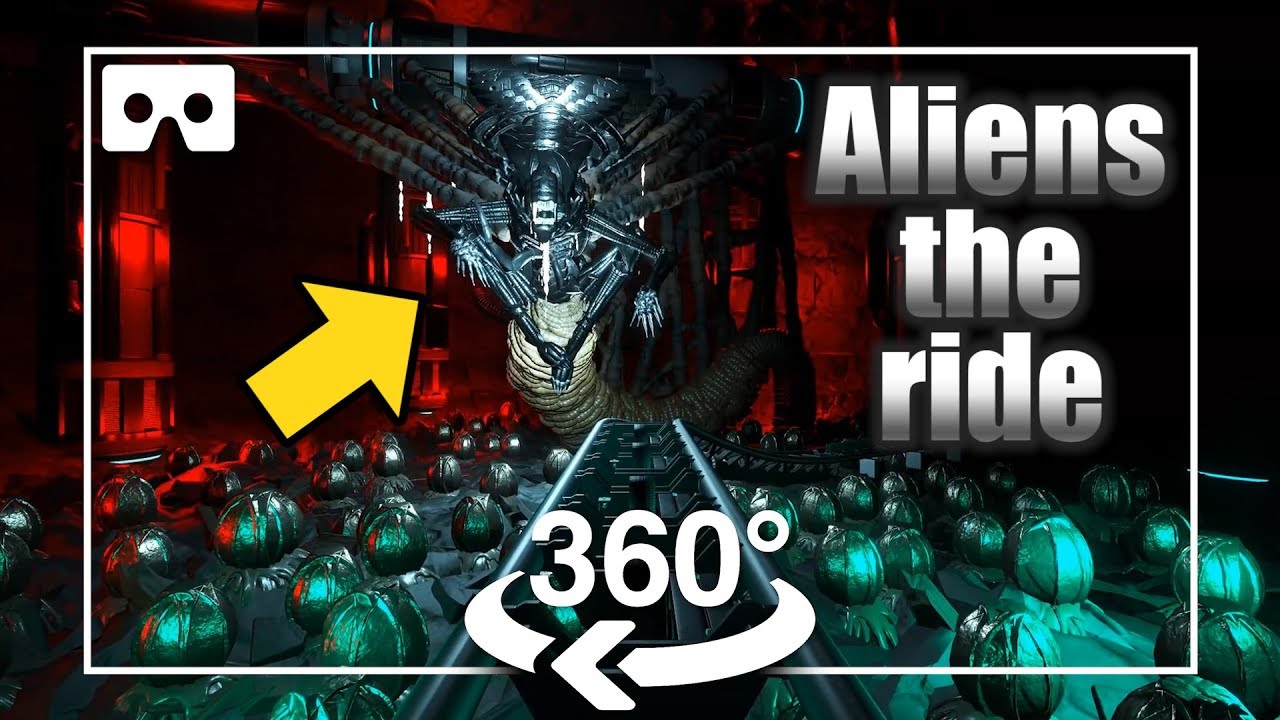 VR 360 Roller Coaster Ride 4K-