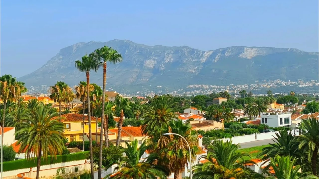 Climbing a Spanish mountain. Mount Montgó Alicante Province Extreme Heatwave.