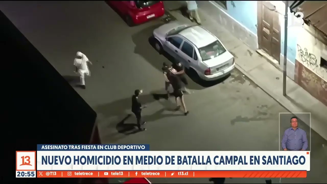 Homicidio en medio de batalla campal tras fiesta en club deportivo