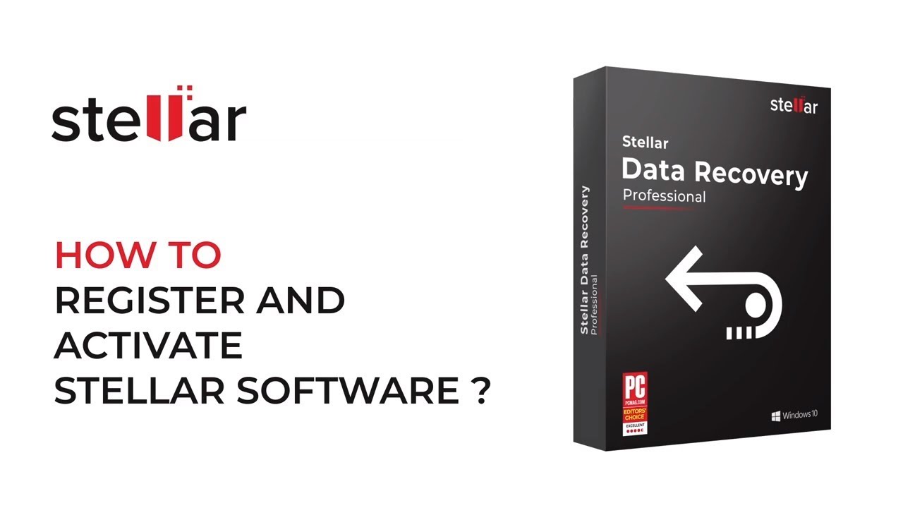 How to Activate Stellar Data Recovery Professional for Windows?
