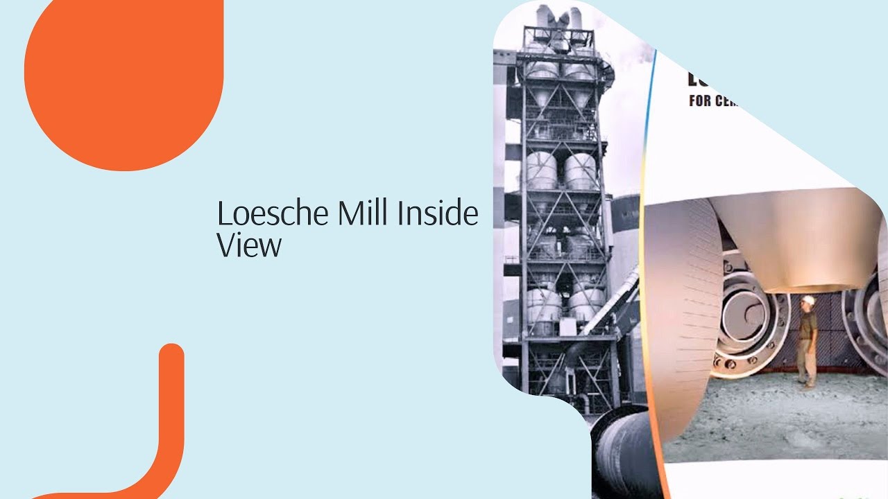 Loesche Mill inside view | VRM inside view