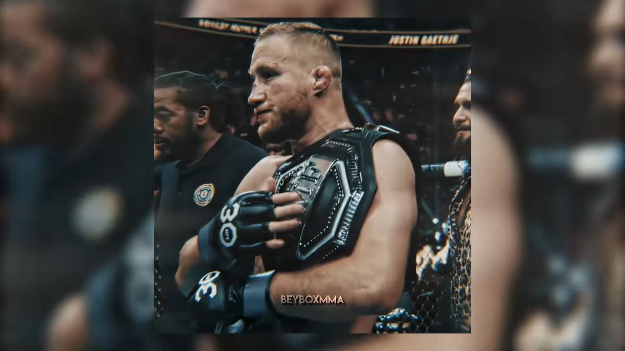 Justin Gaethje X MONTAGEM RITMO ASTRAL (ULTRA SLOWED)