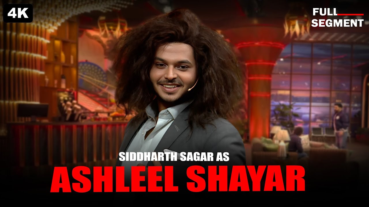 Ashleel Shayar | Siddharth Sagar | Kapil Sharma Show | Comedy Clips | 2025